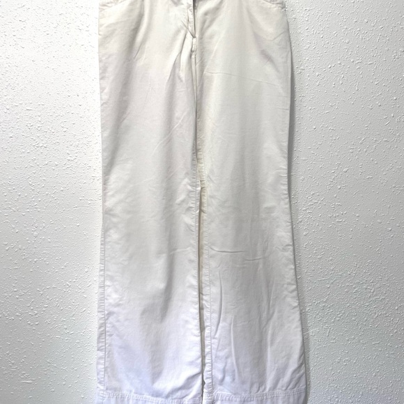 J. Jill corduroy lightweight White Pants 8 tall - Picture 2 of 10